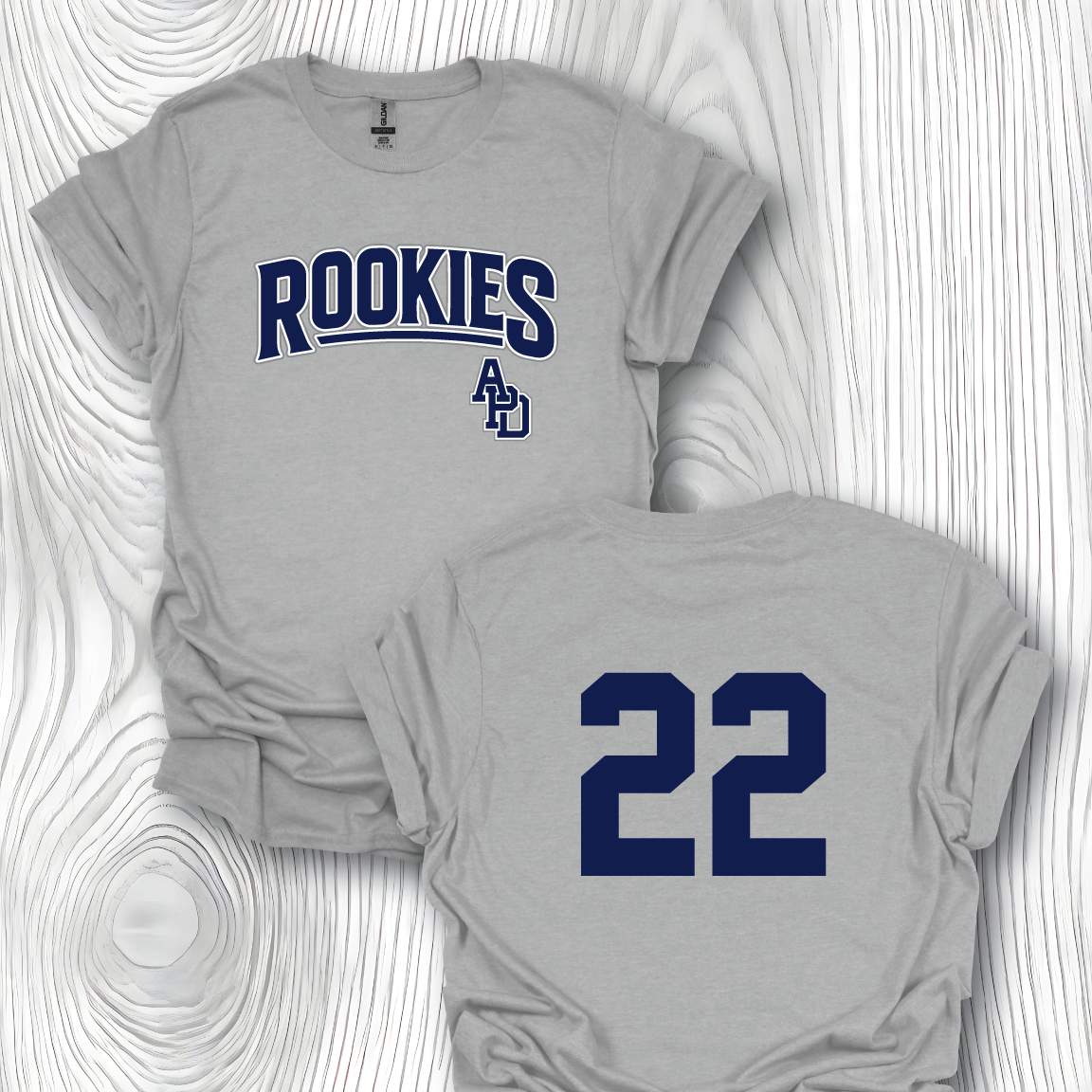 APD Rookies Baseball - Softstyle Grey