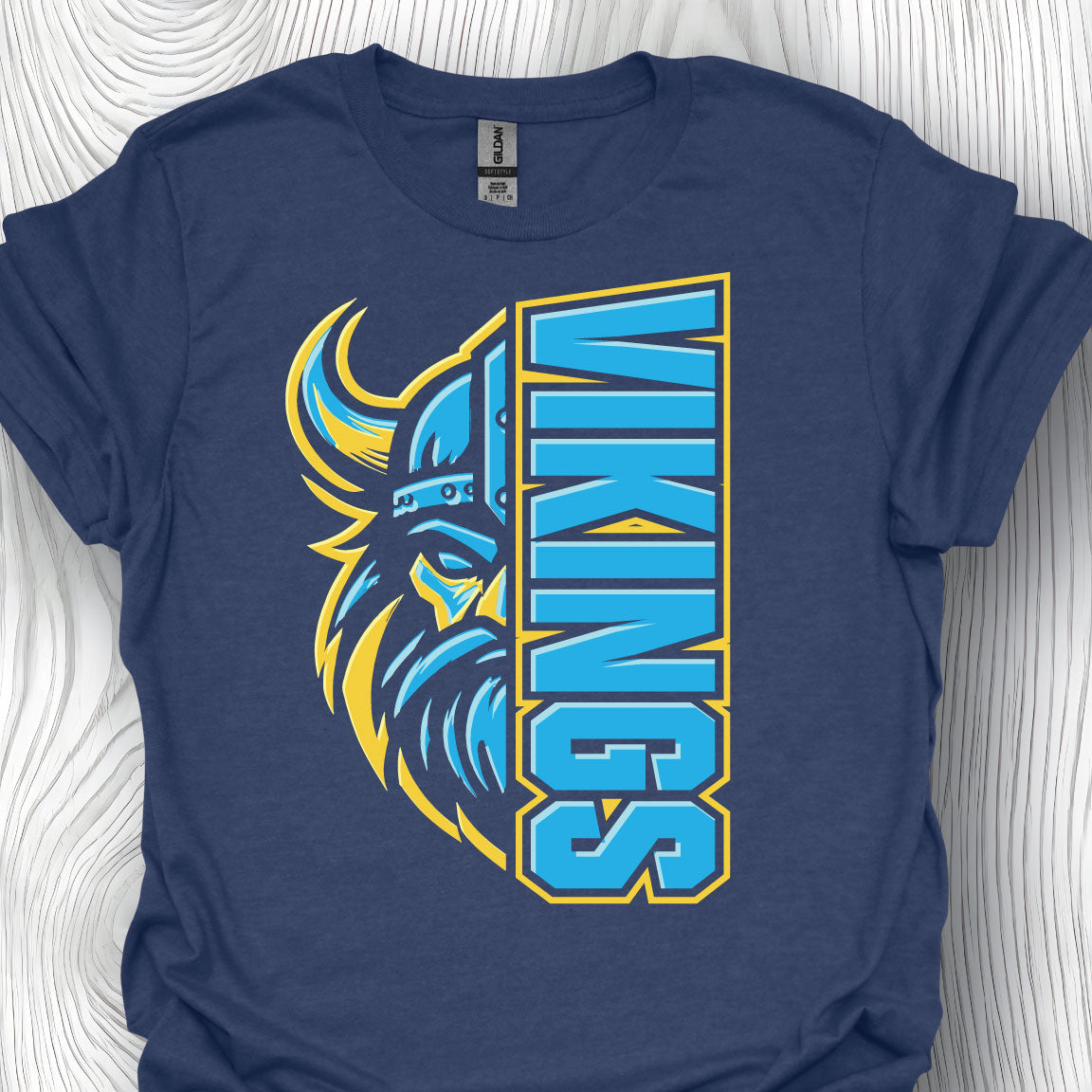 CHS Spirit Gear - Vikings Navy Half Mascot