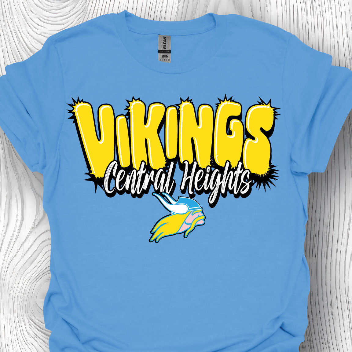 CHS Spirit Gear - Vikings Carolina Blue Bubble