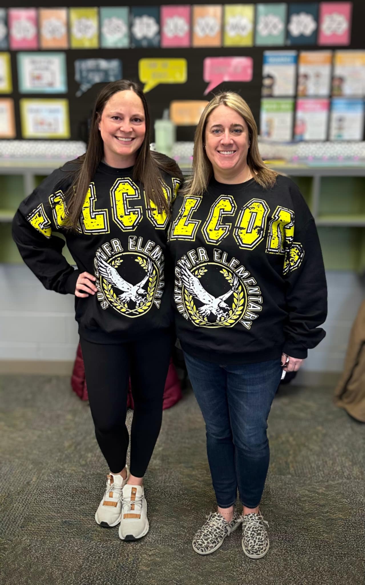 Sunflower Falcons Oversize Print