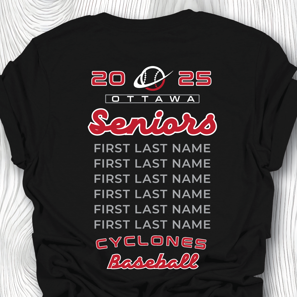 OHS Baseball - Fan Gear Black