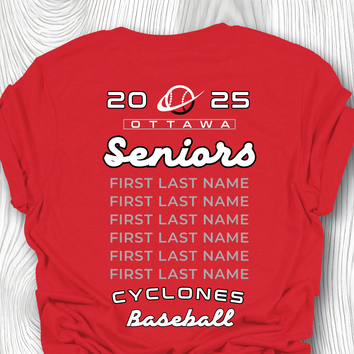 OHS Baseball - Fan Gear Red