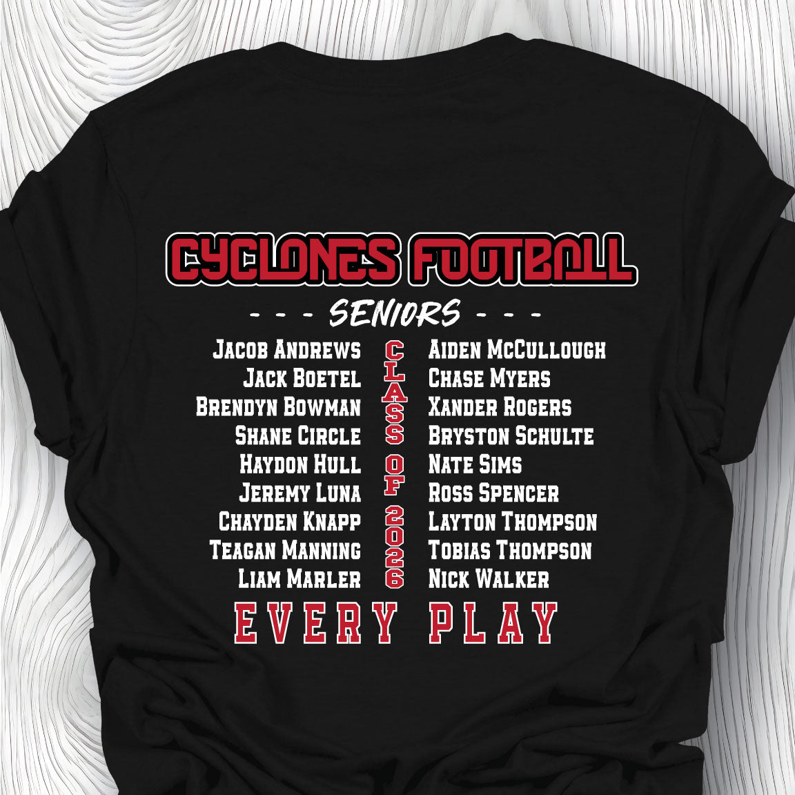 OHS Football - Senior Shirts