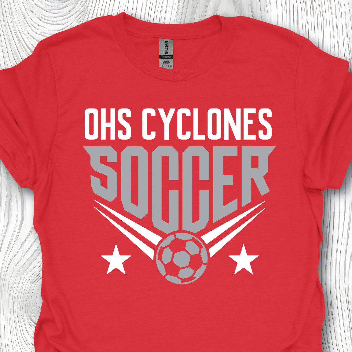 OHS Soccer Fan Gear - Red 1