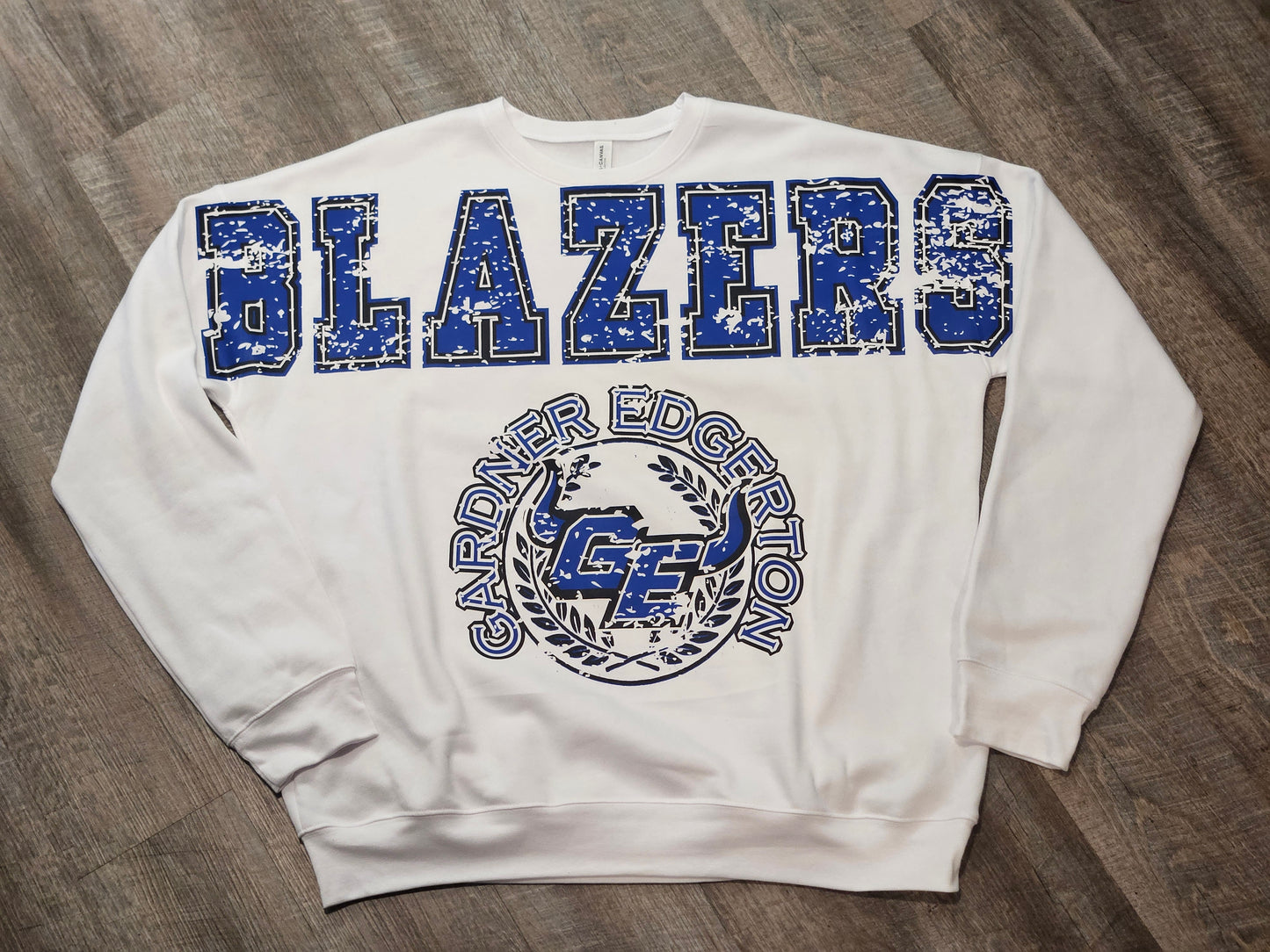 GEHS Blazers Oversize Print Sweatshirt