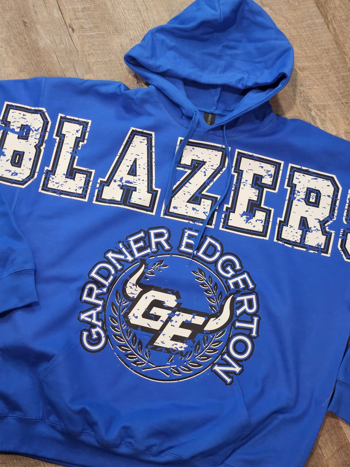 GEHS Blazers Oversize Print Sweatshirt