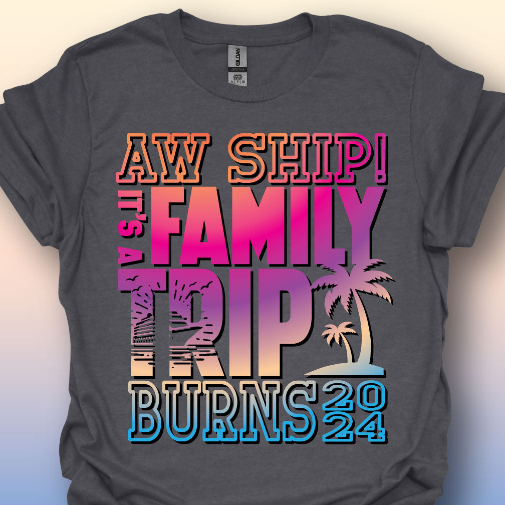 Burns Family Cruise Tee