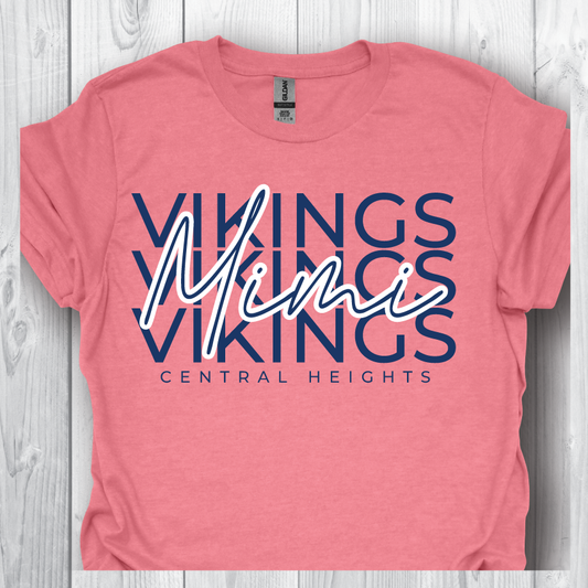 CHS Spirit Gear Vikings Mimi- Coral Tee