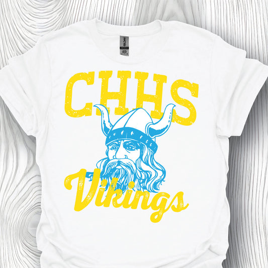 CHS Basketball - Viking White