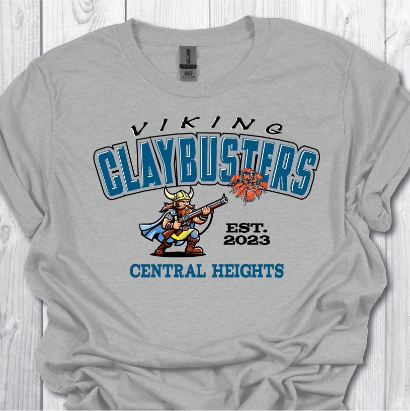 CHS Spirit Gear CBusters Grey- Grey Tee or Sweatshirt