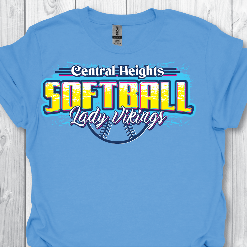 CHS Softball Fan Gear - Carolina Blue