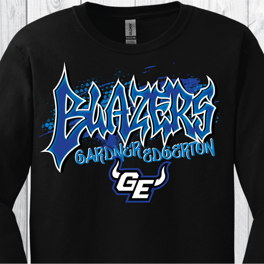 GEHS Graffiti - Black Tee or Sweatshirt