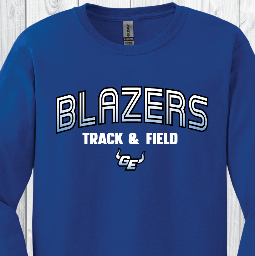 GEHS Blazer Athletics Royal - Pick Your Sport!