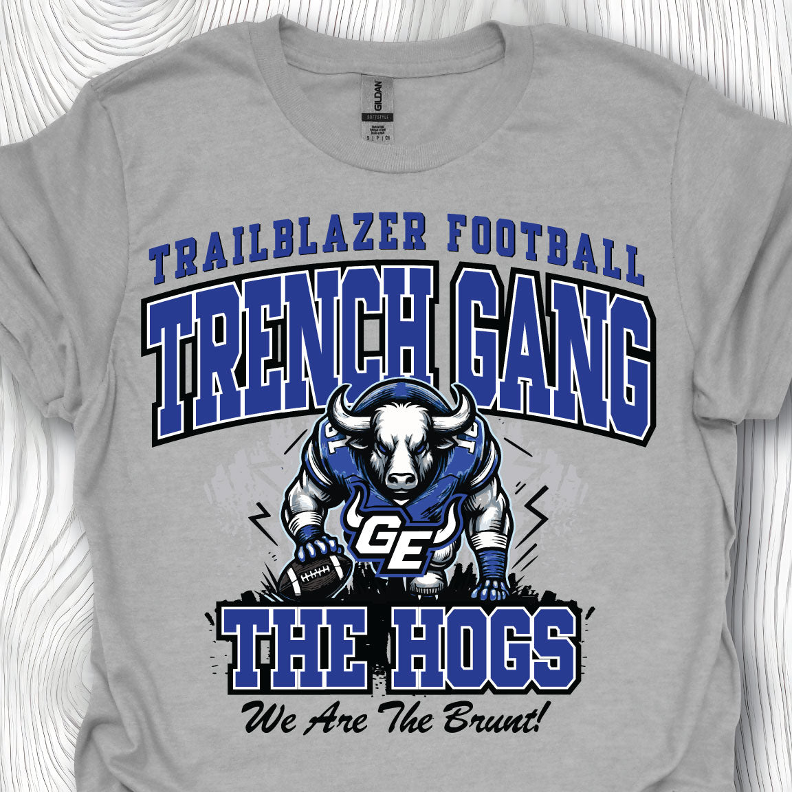 GEHS 2024 State Football - Trench Gang Grey