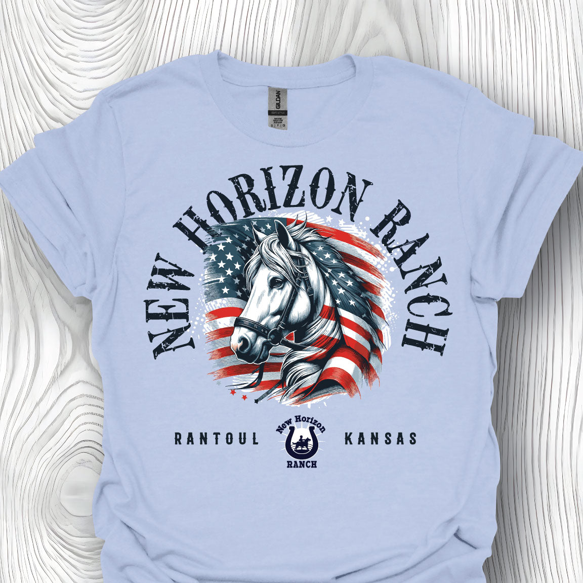 New Horizon Ranch - American Light Blue