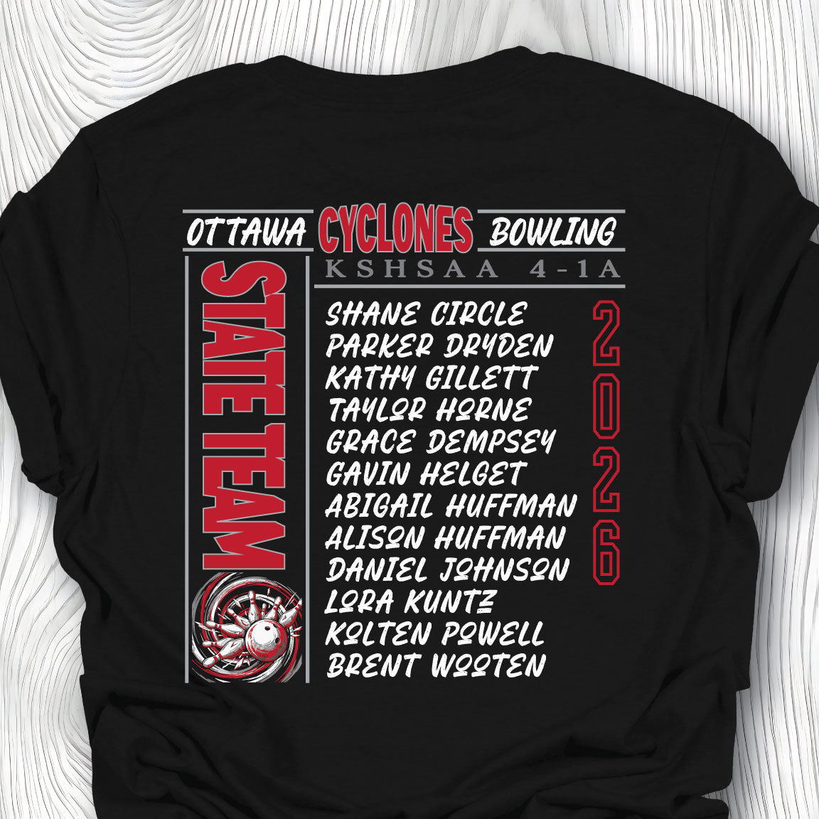 OHS Bowling - 2026 State Shirt