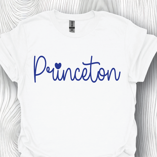 Princeton Rec - Heart Blue