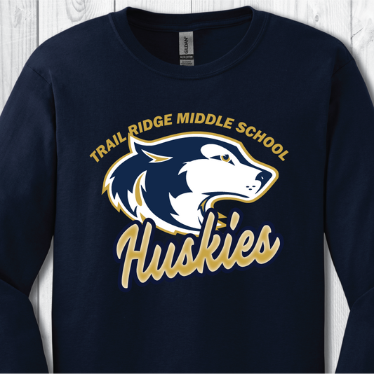 TRMS Big Husky - Navy Tee or Sweatshirt