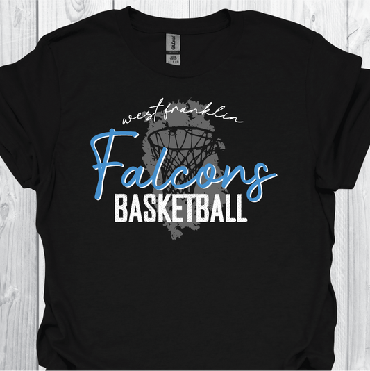 WFHS Basketball Script- Black Tee or Sweatshirt